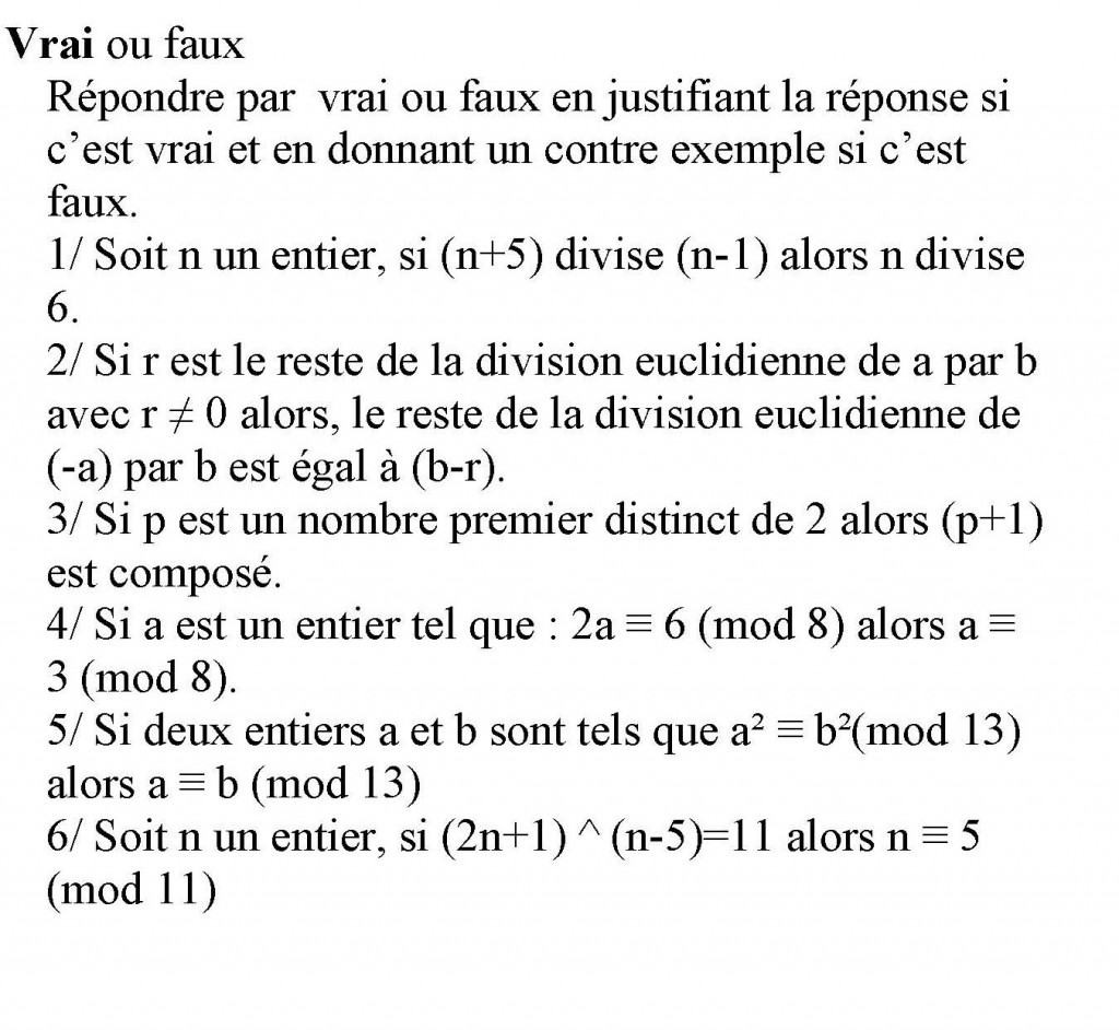 Arithmétique[révision]